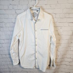 Men's Alex Vando longsleeve button-down shirt, size Large